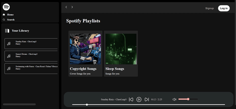 Spotify Clone